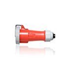Leviton 530C7WLEVA Connecteur à broche et manchon 30A Nsf-Rouge