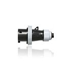 Leviton 530P5WLEVA Prise à broche et manchon 30A Nsf-noir