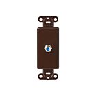 Leviton 40681-B Cric Catv Decora Marron