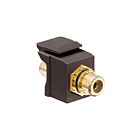 Leviton 40830-BBE Haut-parleur Jack Rca marron/noir
