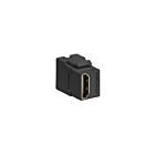 Leviton 40834-E Connecteur en plastique ABS noir