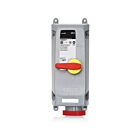 Leviton 4100MI7WLEV Verrouillage mécanique 100A - Rouge