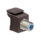 Leviton 41084-FBF Module Femelle-Femelle Marron F
