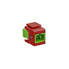 Leviton 41085-ASRAdaptateur Quickport Sc/Apc Rouge