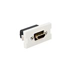Leviton 41290-HDW Plaque murale blanche S/G HDMI