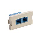 Leviton 41291-2CI Module adaptateur Sc duplex à 1 unité