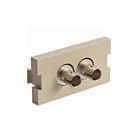Leviton 41291-ZTIAccouplement à insert duplex ivoire