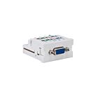 Leviton 41295-VMW White Connector Module