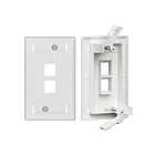 Leviton 42090-2WS Plaque murale à 2 ports