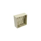 Leviton 42777-2IA Boîte d'encastrement à 2 groupes 1,89 ivoire profond