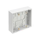 Leviton 42777-2WB Boîte d'encastrement à 2 groupes 1,45 blanc profond
