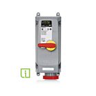 Leviton 460MI7WLEVS Verrouillage mécanique 60A - Rouge