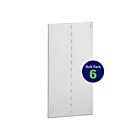 Leviton 49605-28F 28 Couvercle de montage encastré sans fil, paquet en vrac de 6