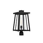 Lanterne de poteau extérieure Savoy House Denver 5-2024-BK 1-Lumière 60W Noir mat