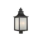Lanterne de poteau extérieure Savoy House Monte Grande 5-255-13 3-Lumières 120W Bronze anglais