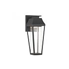 Lanterne murale d'extérieur Savoy House 5-352-BK Brookline 1-lumière 4.5W Noir mat