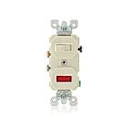 Leviton 5226-T Combo interrupteur/voyant lumineux
