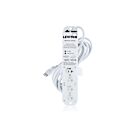 Leviton 5304M-2S5 Med 20A Surtension 4 prises 15 pieds 