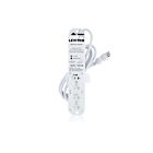 Leviton 5304M-2S7 Med 20A Surtension 4 prises 7 pieds 