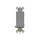 Leviton 5622-2GY Interrupteur bipolaire gris 20A