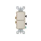 Leviton 5627-T Interrupteur combiné Decora