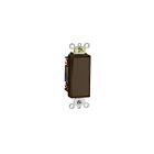Leviton 5693-2 Interrupteur 3 voies marron 15A