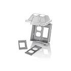 Leviton 5982-UCL Cl Extra Duty 2-Gang Couverture en cours d'utilisation