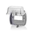 Leviton 5981-CL Couvercle à 1 groupe extra résistant aux intempéries pendant l'utilisation pour GFCI/Decora