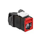 Leviton 5EUJK-SC5 Cat5e Connector Crimson