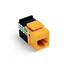 Leviton 5G108-RY5 Yellow Snap-In Jack