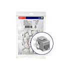 Leviton 5G110-BG5 Gray Cat 5E+ Jack