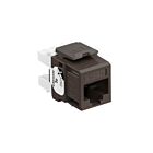 Leviton 5G110-RB5 Brown Cat 5E Connector