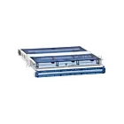 Leviton 5R1UH-W03 Boîtier et plateau Sdx 2000I 1Ru blanc RmAcc 3