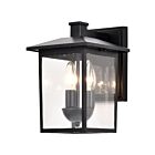 Lanterne murale d'extérieur Nuvo Lighting 60-5934 Jamesport 3-Lumières 100W Noir mat