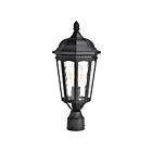 Lampe sur poteau extrieur Nuvo Lighting 60-5943 1-Lumière Noir mat