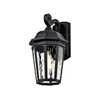 Applique Murale extérieur Nuvo Lighting 60-5946 1-Lumière East River Noir mat
