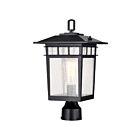 Lampe sur poteau extrieur Nuvo Lighting 60-5953 1-Lumière Noir texturé