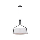 Suspendu à tige Nuvo Lighting 60-7668 Livingston 4-Lumière Gris mastic