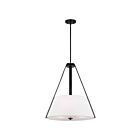 Suspendu à tige Nuvo Lighting 60-7696 Brewster 3-Lumières Noir