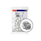 Leviton 61110-BG6 Cadre et connecteur d'interface gris