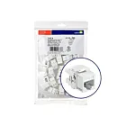 Leviton 61110-BW6 Lunette et connecteur d'interface blancs