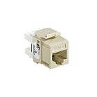 Leviton 61110-RI6 Connecteur ivoire de catégorie 6