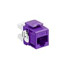 Leviton 61110-RP6 Connecteur violet de catégorie 6