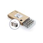 Leviton 61SJK-CG6Atlas-x1 Cat 6 Jack blindé 12Pk Gris