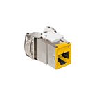 Leviton 61SJK-RY6 JackAx1 C6 Blindé Jaune