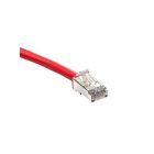 Leviton 6AS10-5R Cordon de brassage rouge 6A 5 pieds