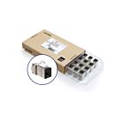 Leviton 6ASJK-CE6 Lot de 12 prises blindéesAtlas-x1 Cat 6A, noir