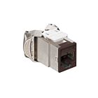 Leviton 6ASJK-RB6 JackAx1 C6A Blindé Marron