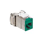 Leviton 6ASJK-RV6 JackAx1 C6A Blindé Vert