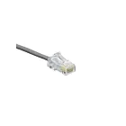 Leviton 6H460-2S Cordon de brassage gris de 2 pieds